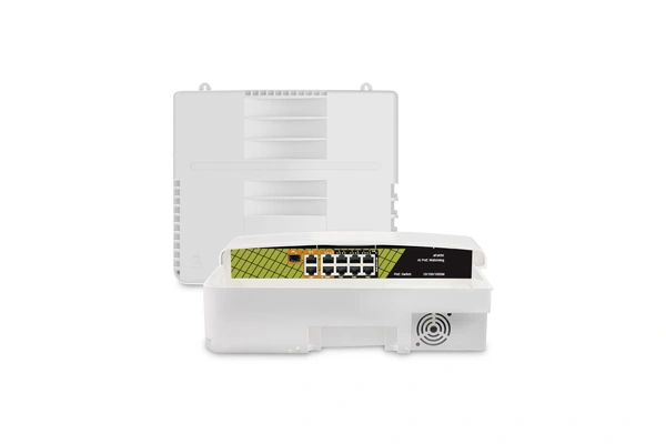 GNT-P4804F6 Genata Outdoor Waterproof AI PoE Switch Reliable and Robust Network Solution