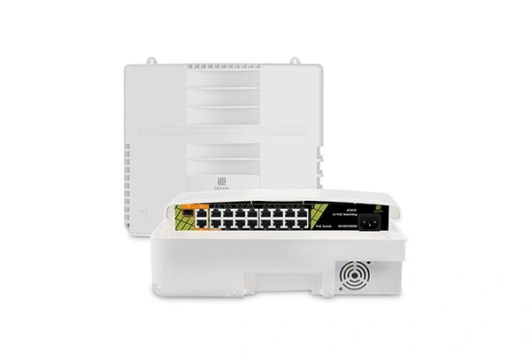 GNT-P4813F6 Waterproof 16Port Genata PoE Switch